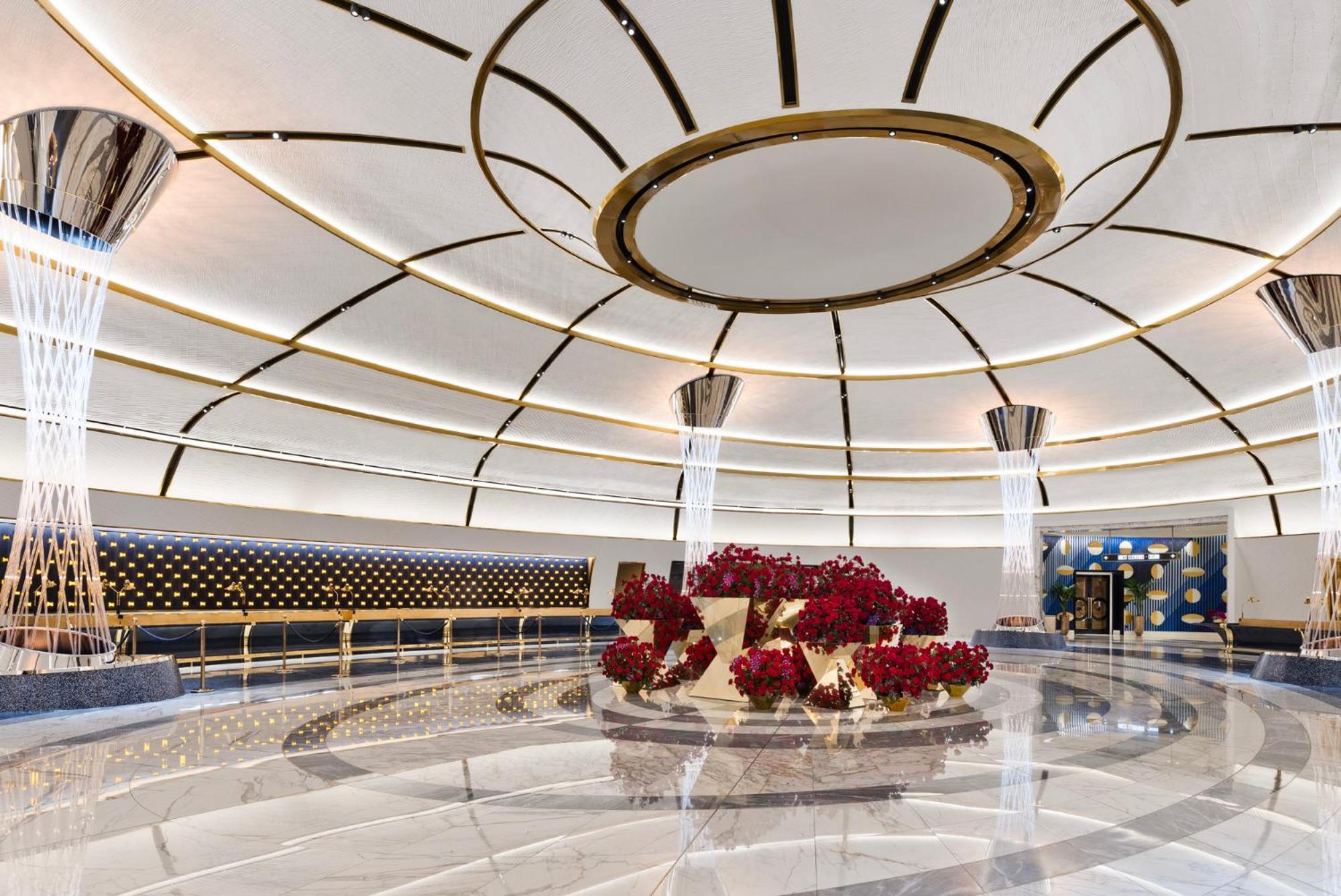 Fontainebleau Las Vegas Exterior foto The lobby of the hotel