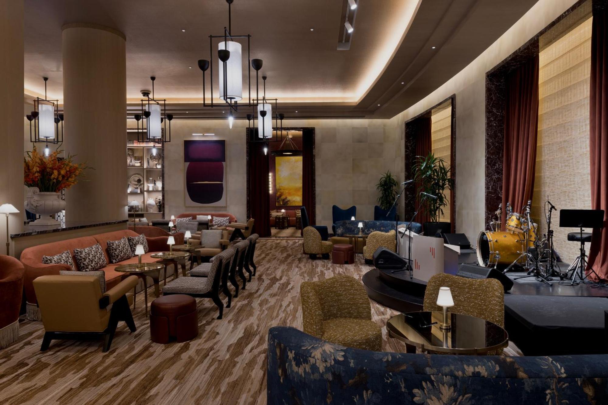 Fontainebleau Las Vegas Exterior foto The interior of the restaurant