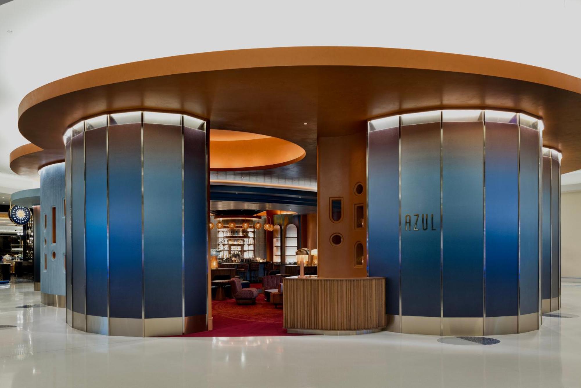 Fontainebleau Las Vegas Exterior foto Entrance to AZULA